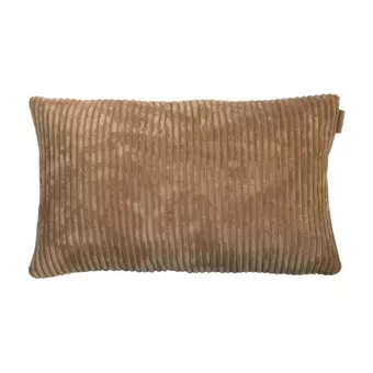 Kussen grof rib camel 57x38cm