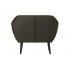 Rocco fauteuil fluweel warm groen