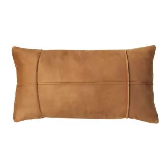 Kussen ruit suède mocha mousse 57x36cm
