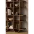 Sinne boekenkast mango hout walnoot 180x130CM WOOOD