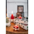 Home Society Kaarsenset Star Gift wit 