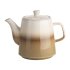 Retro Theepot 1L bruin grijs