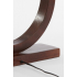 Lampvoet 41x13x55 cm hout mat bruin 