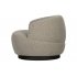 Woolly draaifauteuil bouclé naturel beige