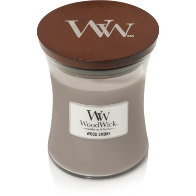 Woodwick Wood Smoke Medium Candle