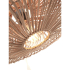 Natuurlijke Hanglamp Zanzibar L rotan plat 55 x 14cm