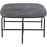 Salontafel 147x70x38 cm ZAPALA antiek zwart-mat zwart